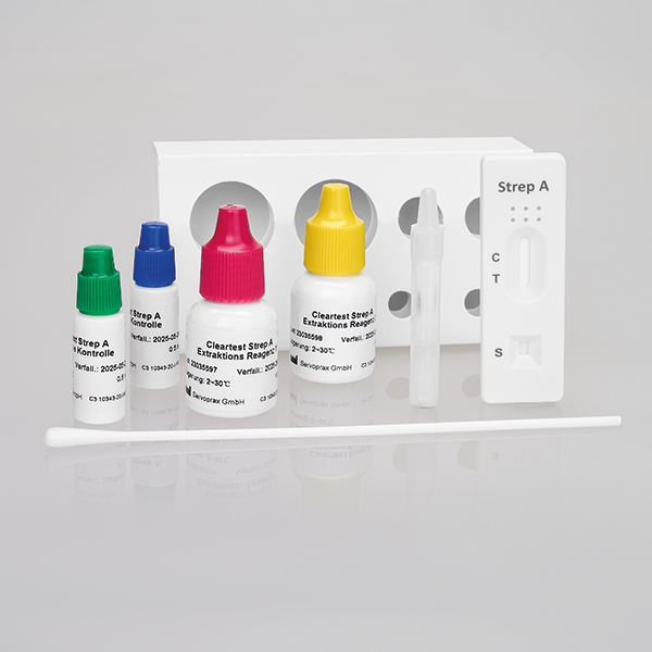 Cleartest light Strep-A Kassettentest 20 Teste