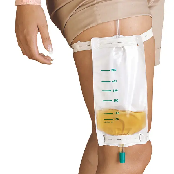 DCT Fixierband für Beinbeutel Universal, weiß weiß 1 Paar