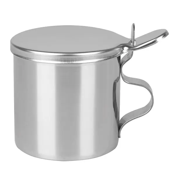 Sputumbecher Edelstahl 0,4 l, 85x85 mm 0,4 l 1 Stück