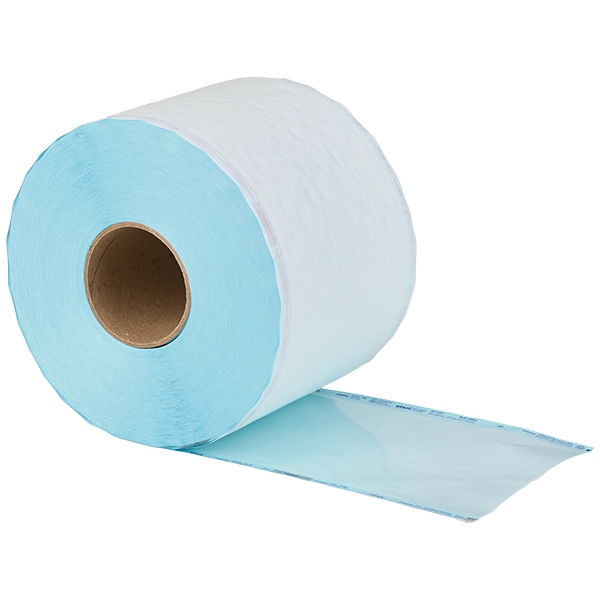 Stericlin Klarsichtflachschläuche Papier/Folie 200m x 100mm 3 Rollen