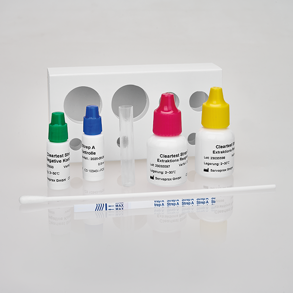 Cleartest light Strep-A Teststreifen 10 Teste