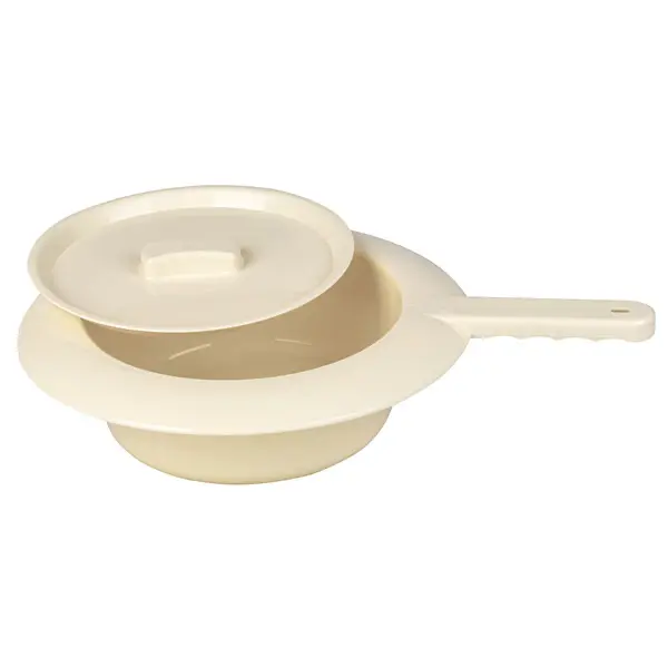 Servocare Stechbecken Kunststoff 300x80 mm, elfenbein elfenbein 1 Stück