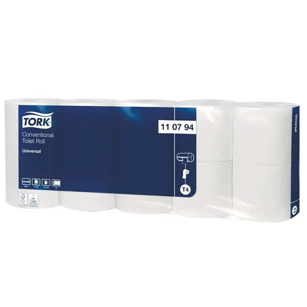 Tork Kleinrollen-Toilettenpapier Universal, 250 Blatt 70 Rollen