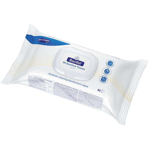 Bacillol 30 Sensitive Tissues Flowpack, 25x38 cm 6 x 40 Tücher
