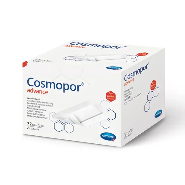Cosmopor advance Hartmann 10 x 6 cm 25 Stück