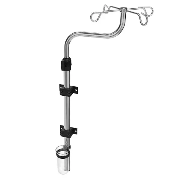 Wand-Infusionshalter gebogen 1 Stück