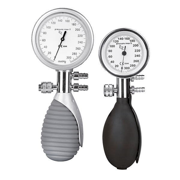 Manometer Pressure Man Chrome 1 Stück