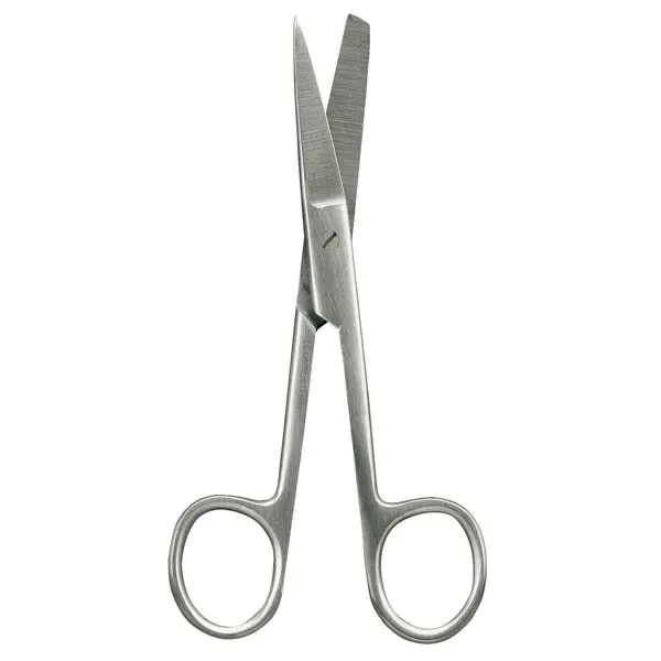 Chirurgische Schere gebogen, spitz-stumpf, 14,5 cm 1 Stück