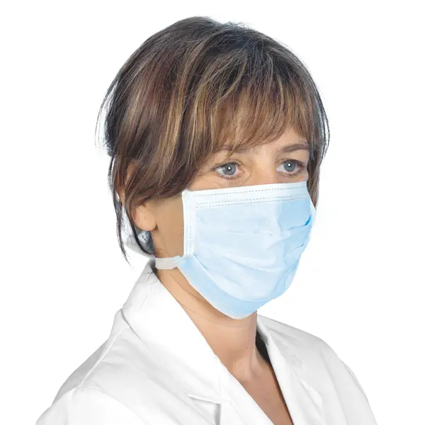 Mediware chirurgischer Mundschutz zum Binden, 3-lagig 50 Stück