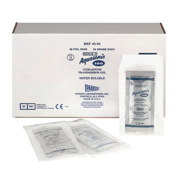 Aquasonic Pads steril, Parker Portionsbeutel à 20 g 2 x 24 Beutel