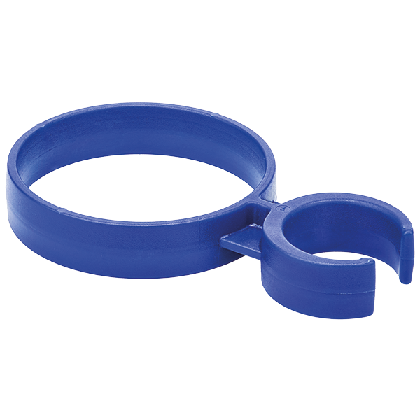 Abtropfglas-Halterung, Kunststoff, ultramarinblau 1 Stück