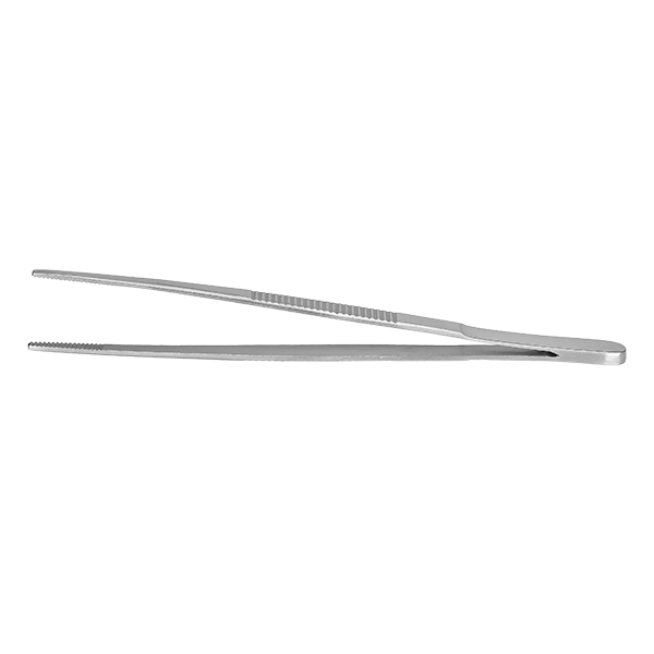 Pinzette für Mikroskopie-Deckgläschen 11,5 cm, breites Maul 1 Stück