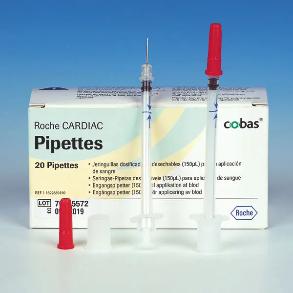 Cardiac Einmal-Dosierspritze 150 µl 20 Stück