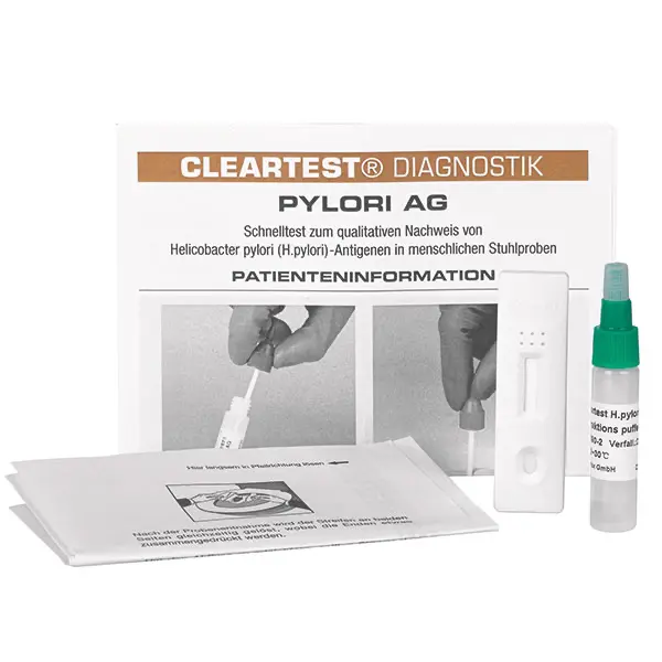 CLEARTEST H. pylori-AG aus Stuhl 10 Teste