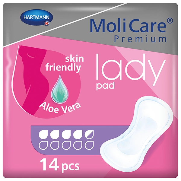 MoliCare Premium Lady Pad Hartmann, 2 Tropfen 14 Stück