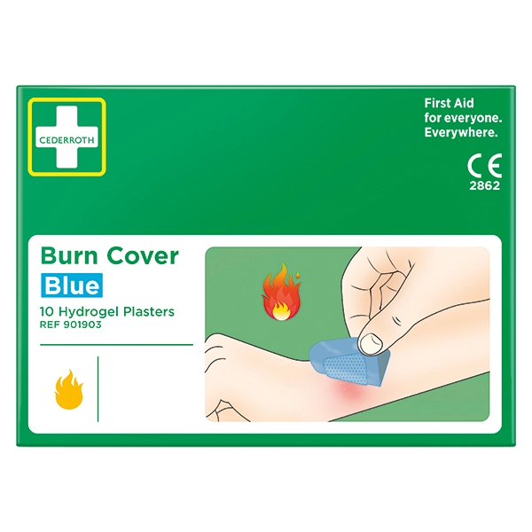 Burn Cover Hydrogelpflaster 74 x 45 mm 10 Stück