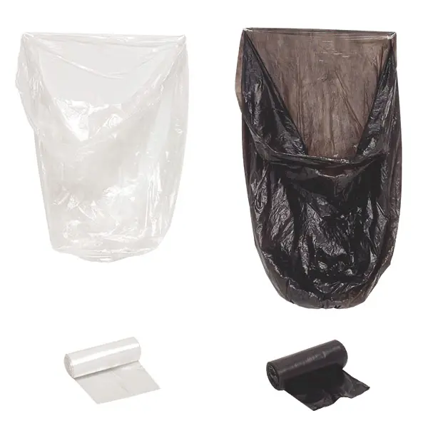 Folienbeutel LDPE 390x500 mm, transparent, 16 L transparent 16 Liter 1 Rolle a 50 Beutel