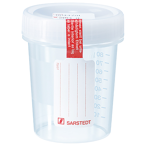 Sarstedt Urin Schraubbecher, 100 ml 100 ml 5 Stück