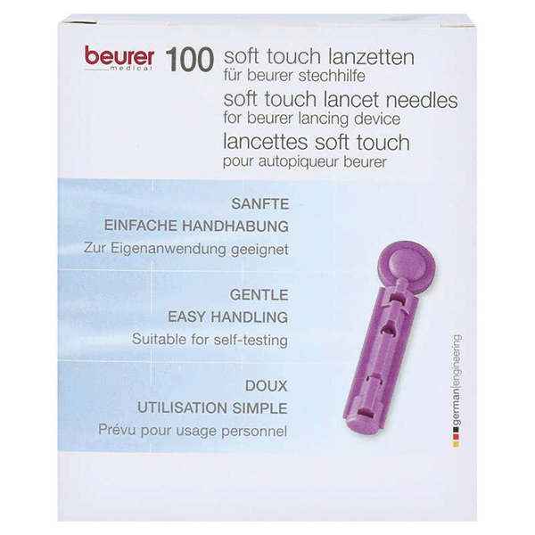 Beurer Soft touch Lanzetten 33G 100 Stück