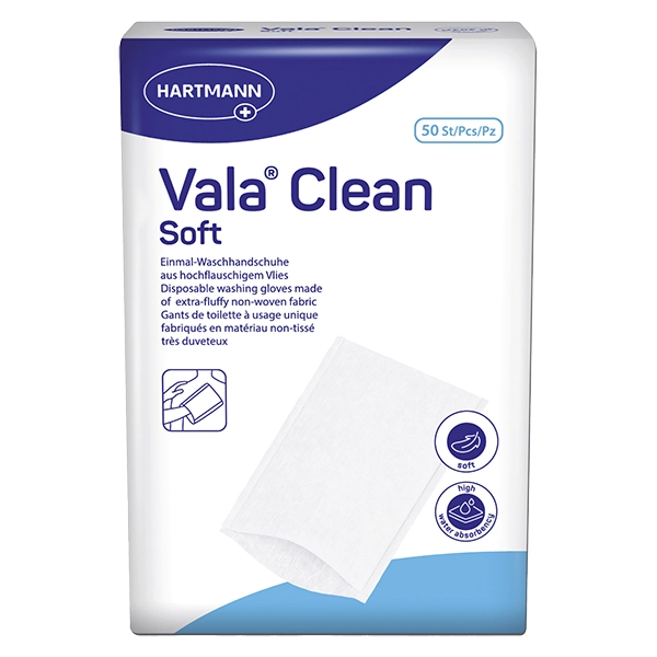 ValaClean soft Waschtuch 23x15,5 cm 50 Stück