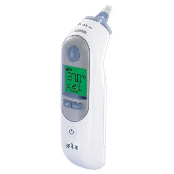 Braun ThermoScan 7 IRT6520 Ohrthermometer mit Age Precision 1 Stück