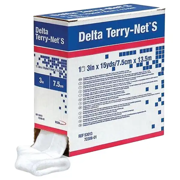 Delta Terry-Net S Frotteeschlauch, 10 cm x 13,5 m 1 Stück