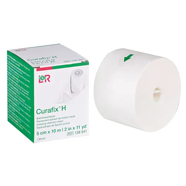 Curafix H Fixierpflaster 10 cm x 10 m 1 Stück