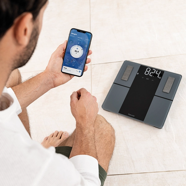 Beurer BF 500 Bluetooth Diagnosewaage Super Black Edition 1 Stück