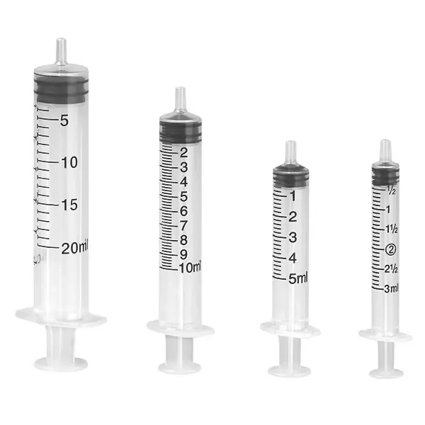 Mediware Einmalspritzen zentrierter Ansatz 2 ml 100 Stück