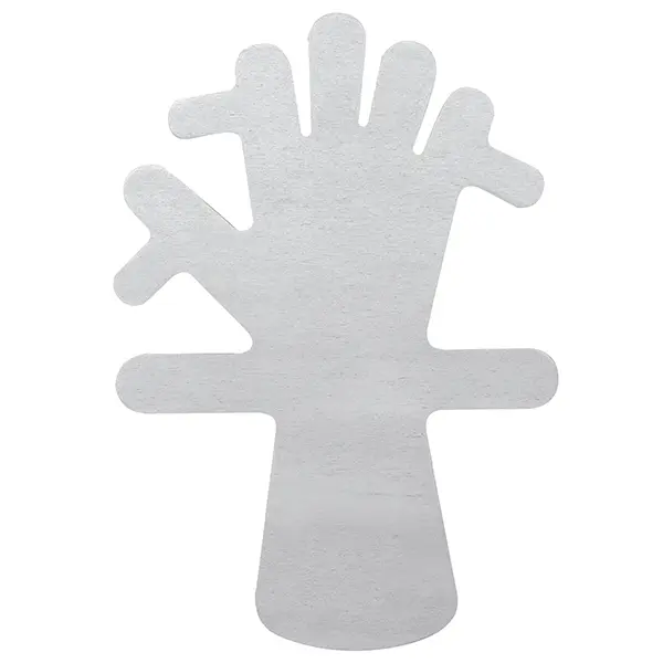 Aluminiumhand 1 Stück