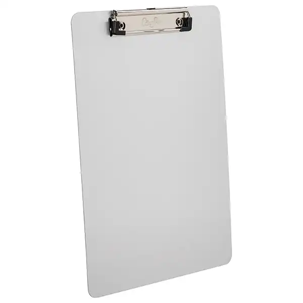 Läufer Klemmbrett, Aluminium, flache Klemme 1 Stück