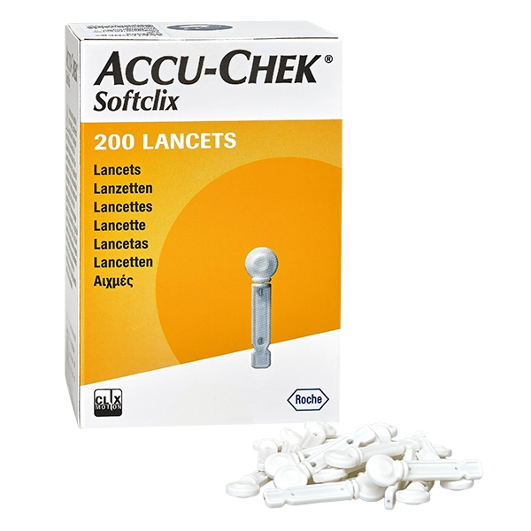 Accu-Chek Softclix Lanzetten 200 Lanzetten per Packung 200 Stück