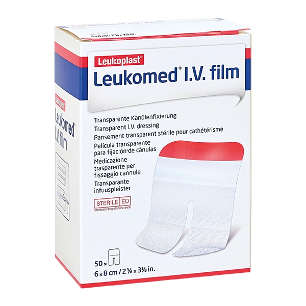 Leukomed I.V. Film BSN 4,5 x 4,5 cm 50 Stück