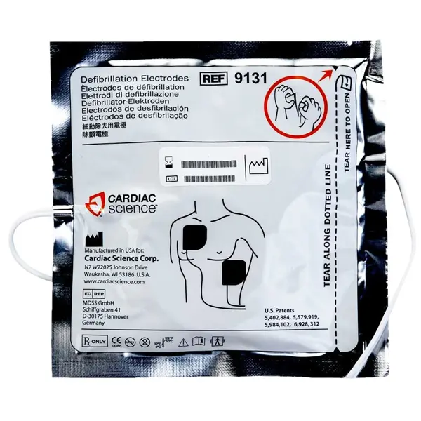 AED Elektroden für Cardiac-Science Powerheart G3 1 Paar