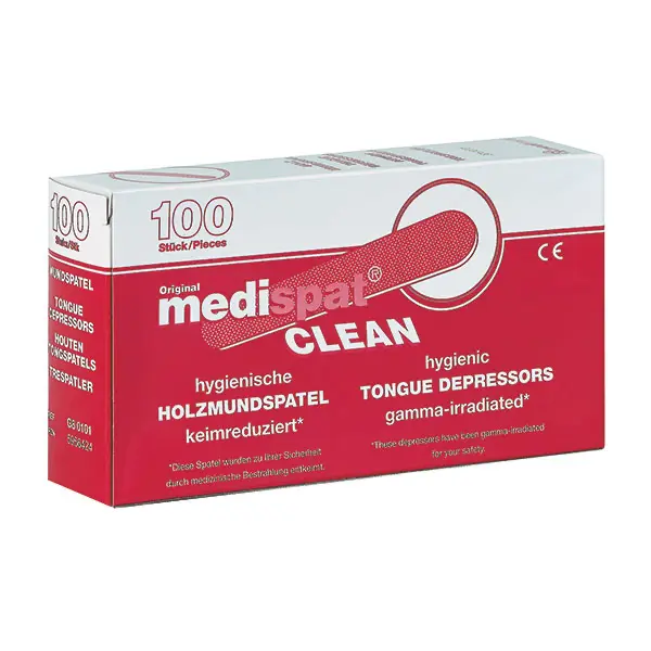 Medispat Clean Holzmundspatel 150 x 18 mm 100 Stück