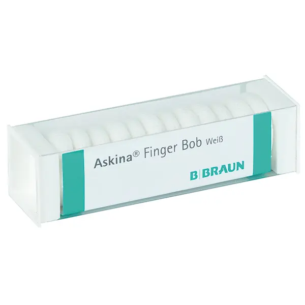 Askina Finger Bob 180 mm x 12 mm, farbig farbig 50 Stück