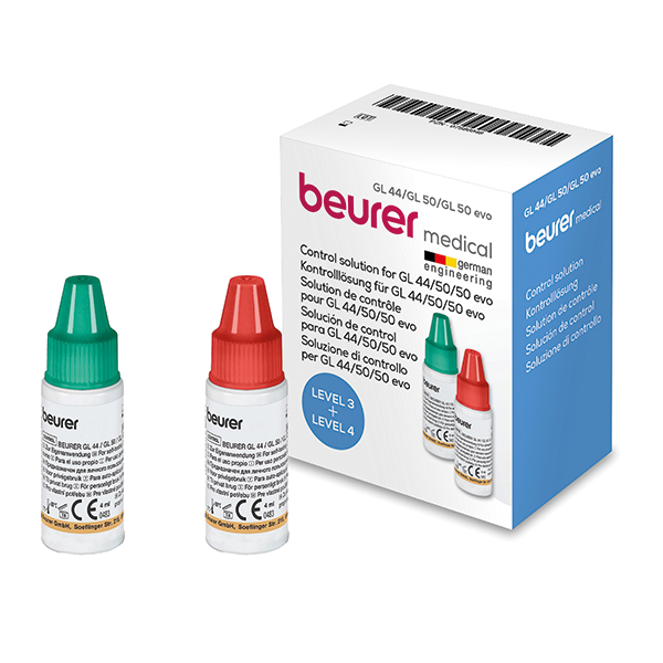 Beurer Kontrolllösung GL 44/GL 50, Level 3 & 4, 2x4 ml 2 x 4ml