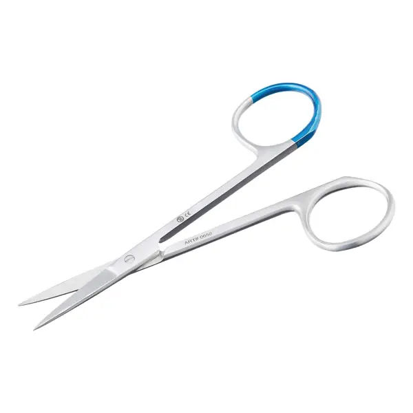 Chirurgische Scheren Einmalgebrauch 14,5 cm, gebogen, spitz/stumpf 25 Stück