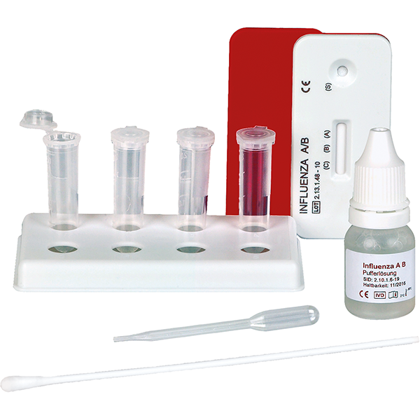 CLEARTEST Influenza, Antigen Grippe Schnelltest 10 Teste