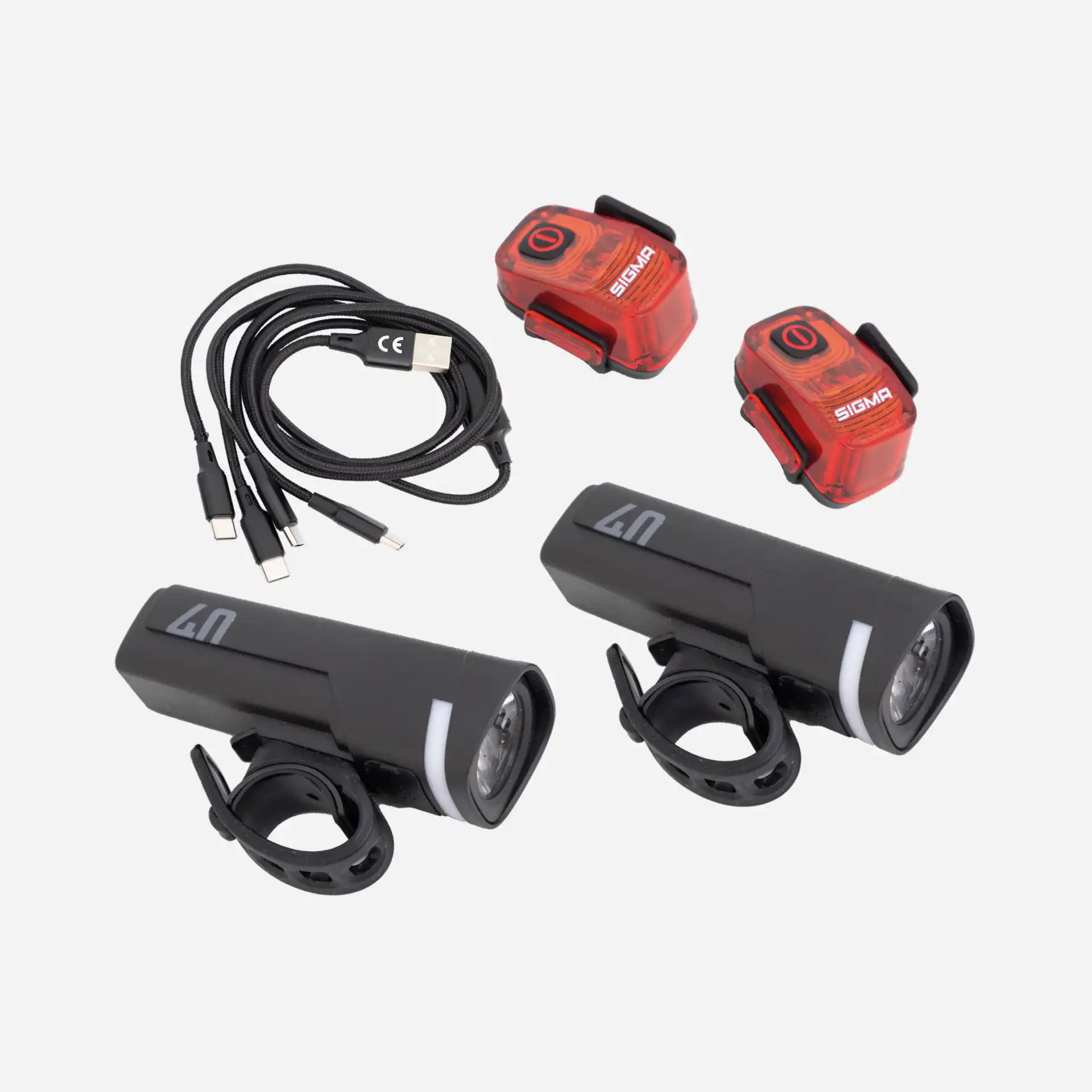ergoflix Sigma Beleuchtungs-Set basic, beidseitig 1 Stück