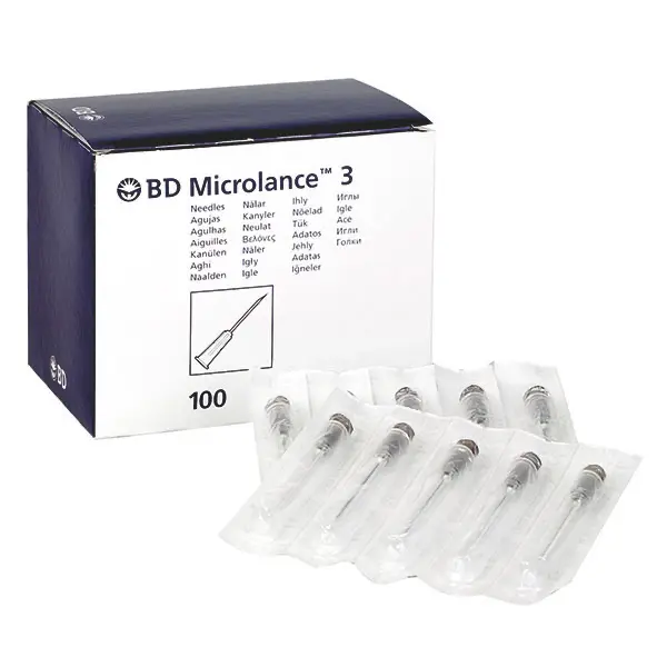 BD Microlance 3 Kanülen 18G, 40 mm, rosa rosa 100 Stück