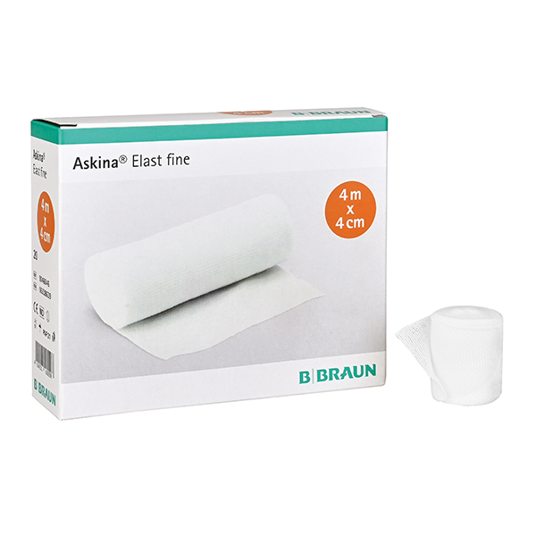 Askina Elast Fine B.Braun 10 cm x 4 m, einzeln verpackt 20 Stück