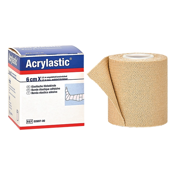 Acrylastic BSN 10 cm x 2,5 m, einzeln in Faltschachtel 1 Stück