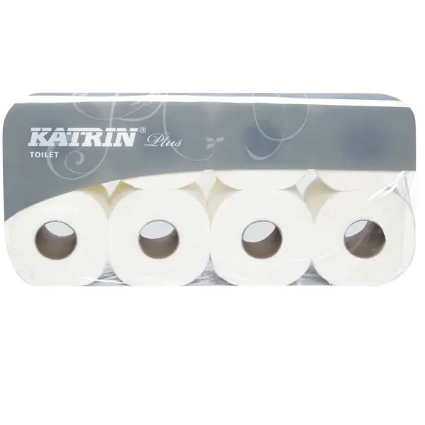 Katrin Plus Toilettenpapier, weiß 48 Rollen