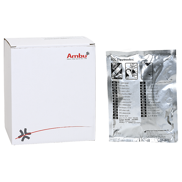 Ambu White Sensor Elektrode 4500M, 50x48 mm 10 x 300 Stück