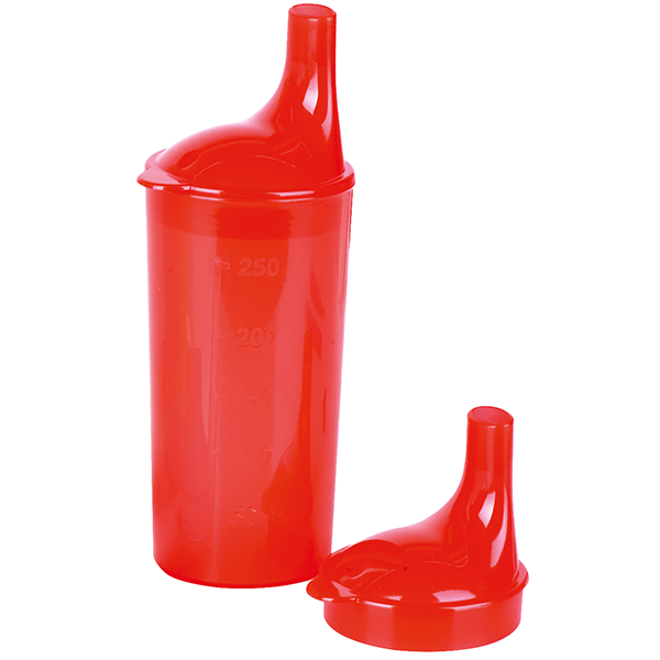 Trinkbecher 250 ml, rot rot 250 ml 1 Stück