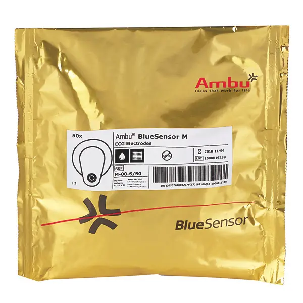Ambu BlueSensor M, Ø 34 mm 1000 Stück