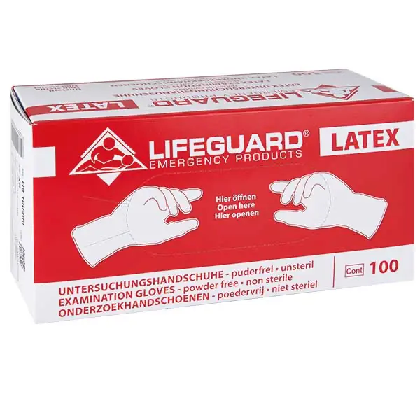 Lifeguard Latex puderfrei, Größe L 100 Stück