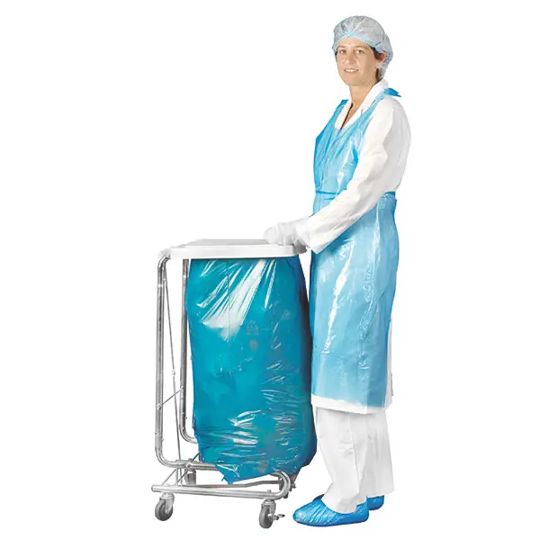 Mediware Einmal Schürzen blau, 106 cm, Damengröße blau 100 Stück