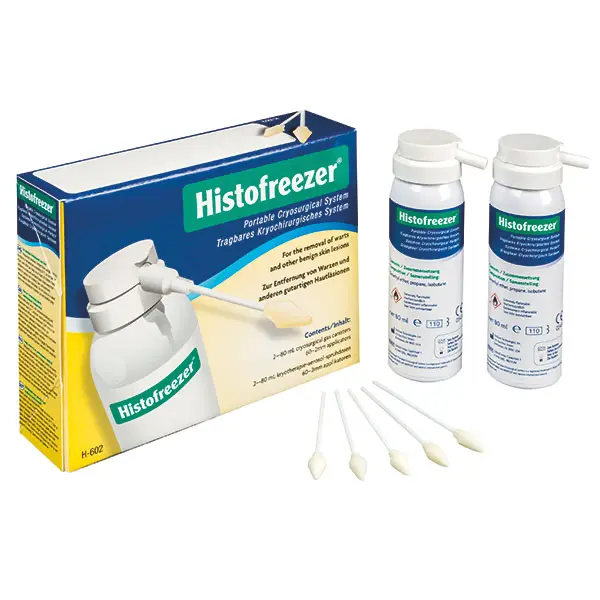 Histofreezer zur Warzenentfernung, Set medium, 5 mm Applikatoren 1 Packung